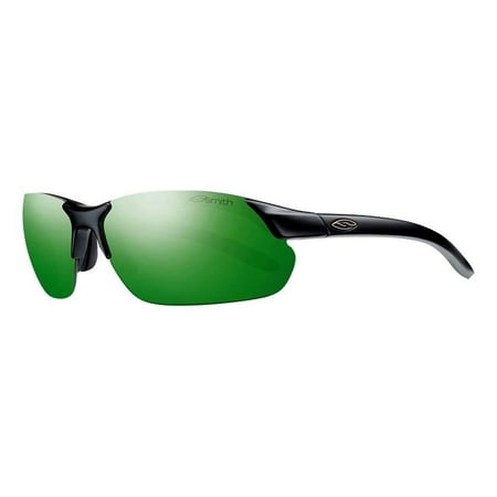 Smith Parallel Max Interchangeable Sunglasses Matte Black/Green Sol-X, One Size