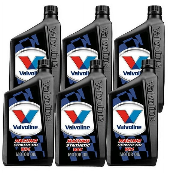 Valvoline 679082 VR1 Synthetic Motor Oil, 20W50, 6 Quart