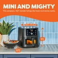 thumbnail image 2 of Instant Pot 4QT VORTEX Plus 6-in-1 Mini Air Fryer, Air fry, Bake, Roast, Broil, Dehydrate or Reheat, Black, 4 Quarts, 2 of 7
