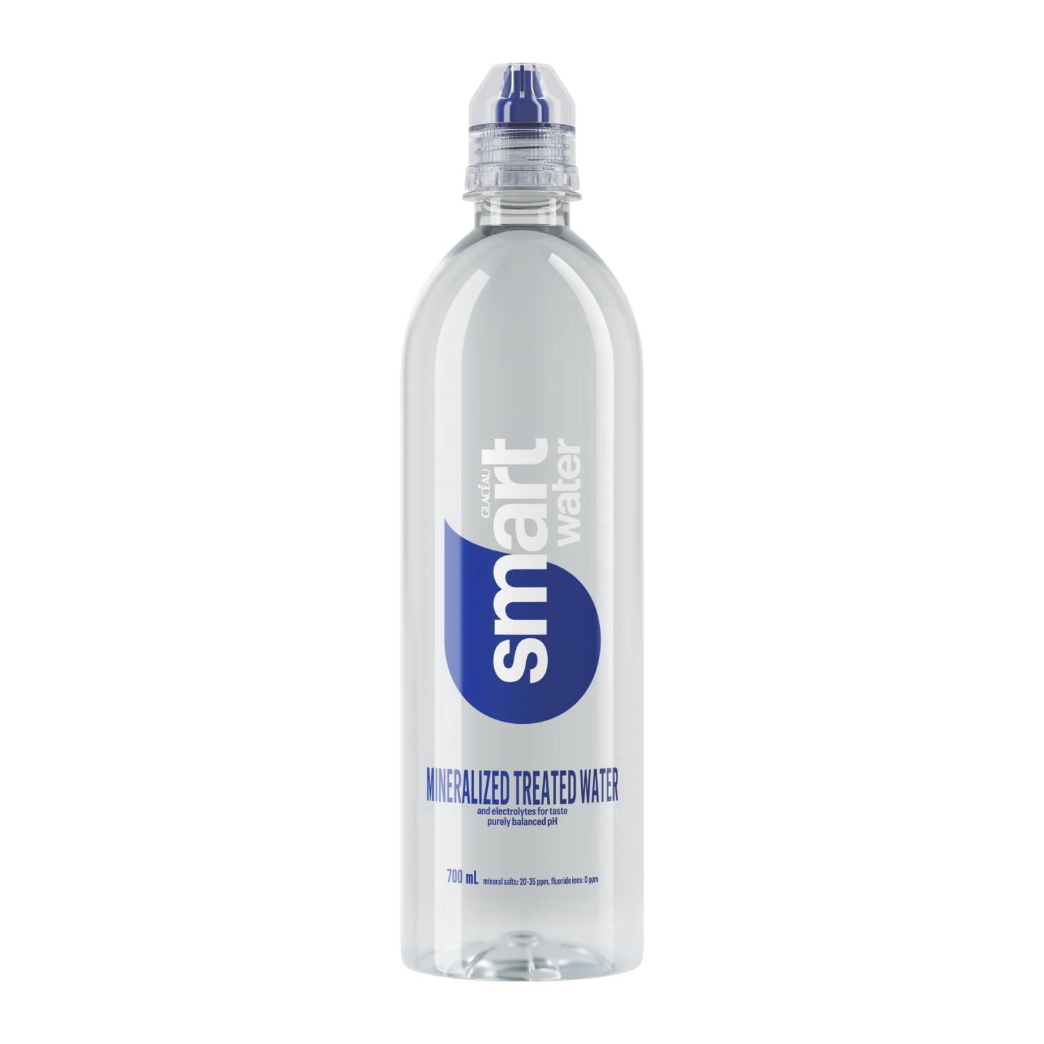 Glacéau smartwater with sports cap 700mL Bottle
