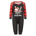 thumbnail image 2 of Nituyy Family Matching Christmas Pajamas Set Sleepwear Jumpsuit Hoodie with Hood for Family, 2 of 10