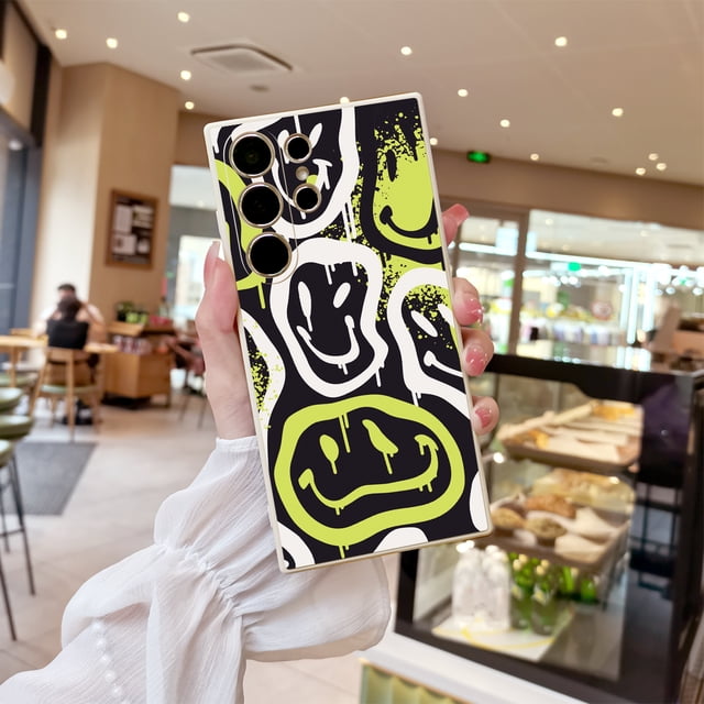 Exprese su estilo con esta cubierta de teléfono a prueba de golpes de goma TPU con dibujos animados para iPhone