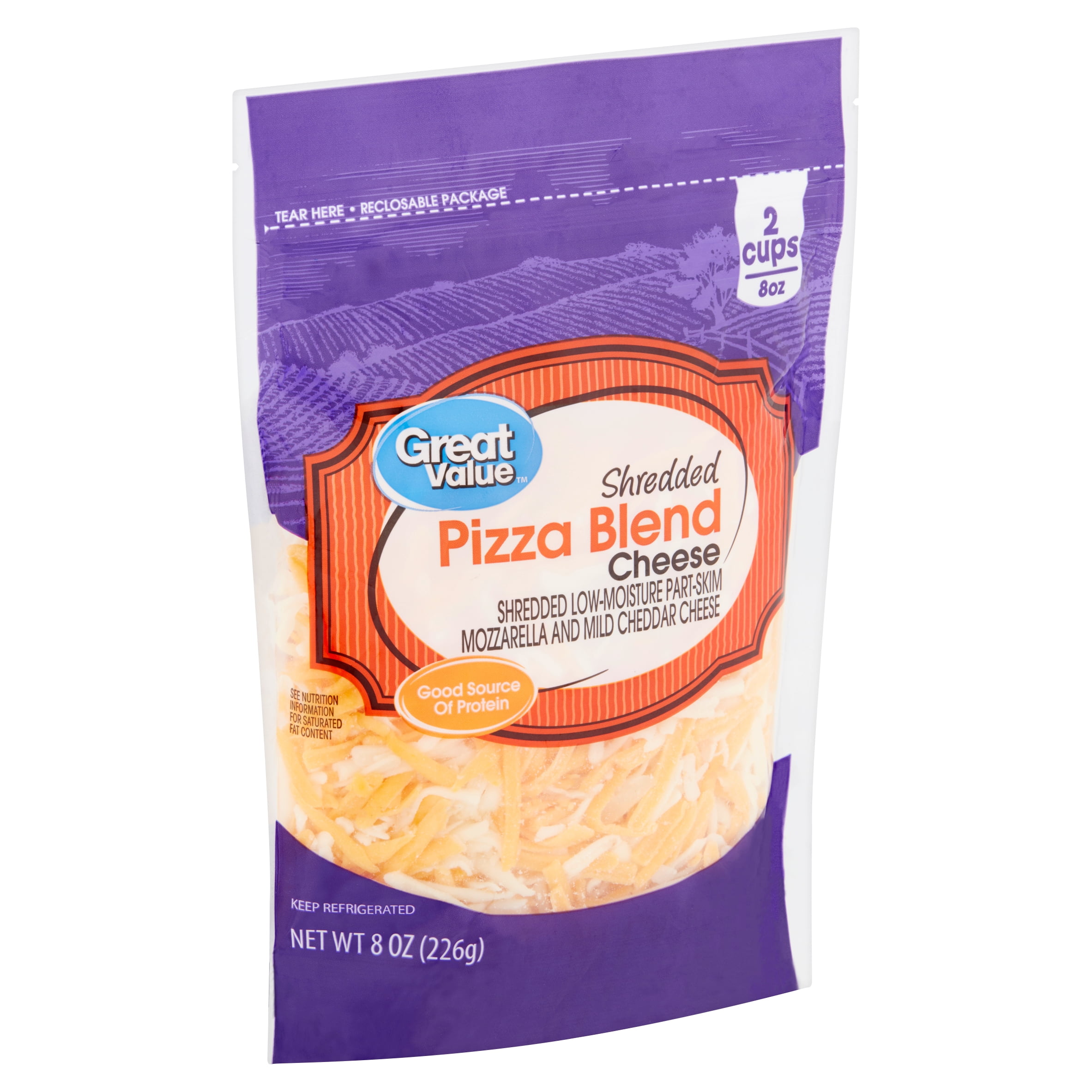 605388187895 UPC Great Value Cheese Finely Shredded, Pizza Blend