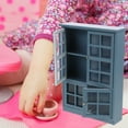 thumbnail image 3 of Ensemble d'Accessoires de Maison de Poupée Modèle Skyblue Rangement Décoratif Rectangulaire en Bois pour Mini Maison Salle à Manger, 3 of 8