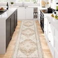 thumbnail image 5 of 2 x 8 ft Washable Hallway Runner Rugs, Non-Slip Soft Kitchen Rug Runner Laundry Room Rug, Vintage Floor Runner for Kitchen Entryway Laundry Room, 5 of 5
