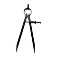 thumbnail image 3 of Runquan Metal Divider Spacing Compass Lockable Scriber Precision Fine Point Divider Spring Divider for Jewelry Design Drawing Circles 6 Inch, 3 of 8