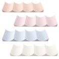 thumbnail image 5 of Tersarium 4pcs Rack Storage Racks Countertop Wave Shape 4 Bottle Storage Holder Shelf for Home Kitchen Restaurant Wedding Party Supplies (, Beige, Blue, Khaki ), 5 of 10