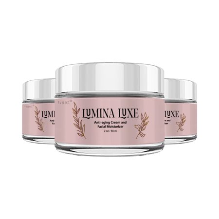 Lumina Luxe, Lumina Anti-Aging Cream & Facial Moisturizer - 3 Pack