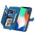 thumbnail image 4 of Funda billetera anti-golpes para GANGXUN iPhone X / XS , ideal para día a día y trabajo, 4 of 5
