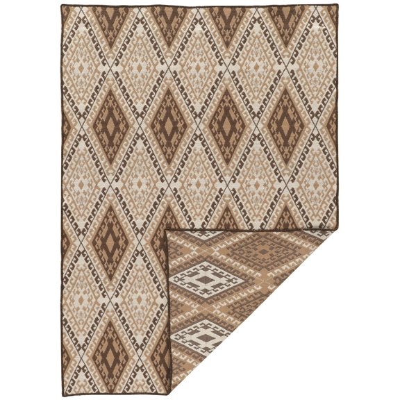 Salonika Reversible diamond Grey 5X8