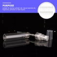 thumbnail image 2 of 20pcs Refillable Perfume Spray Vial Clear Travel Size Empty Composite Material Bottle for Home, 2 of 8
