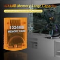 thumbnail image 3 of Mcbazel 1024MB Memory Card for Gamecube & Wii – 16344 Blocks, High-Speed Storage, 3 of 8