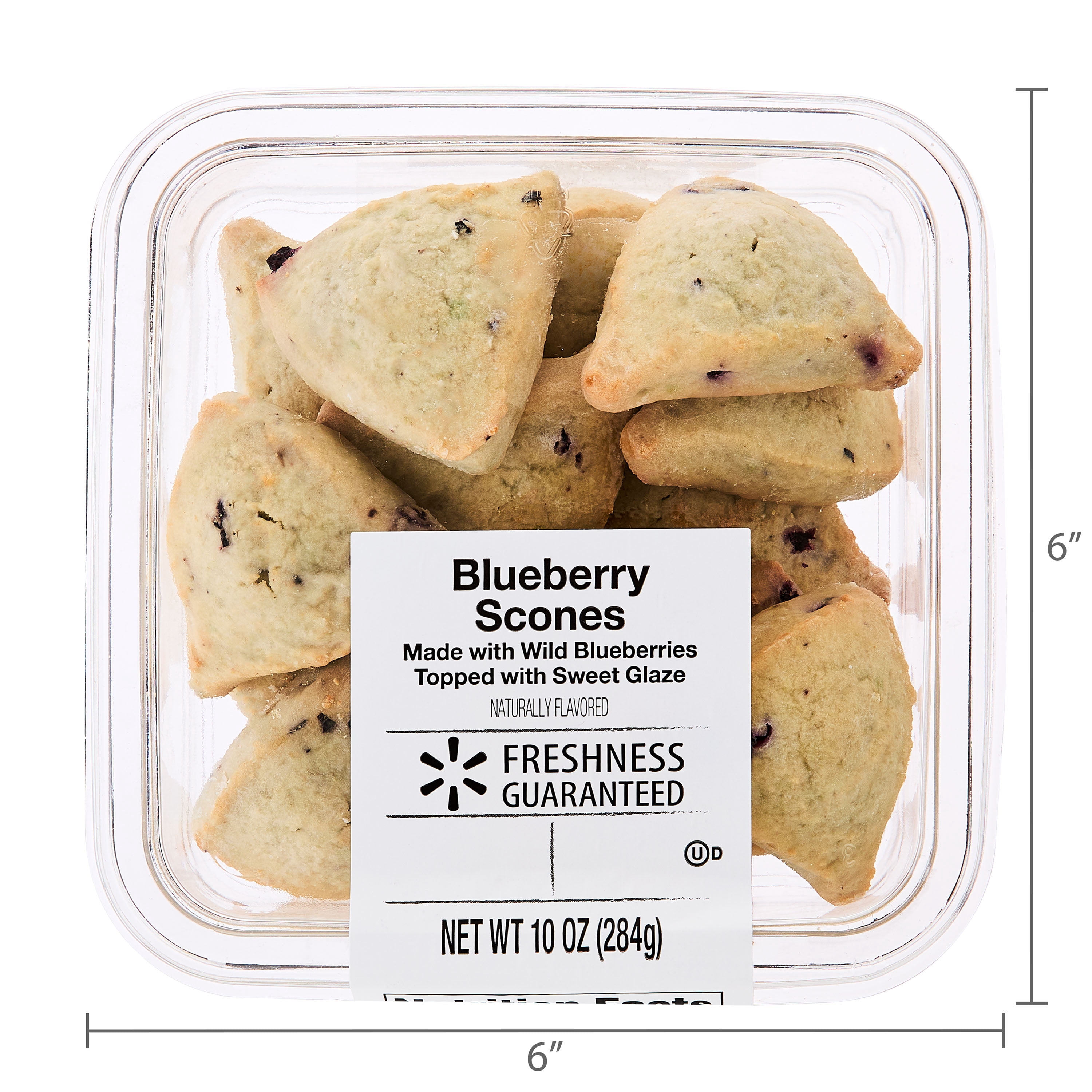 Freshness Guaranteed Blueberry Scones, 10 oz, 14 Count
