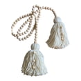 thumbnail image 4 of Corbatas para cortinas Espaldas Tiebacks para cortinas Clips Rústicos Modernos Decorativos Tiebacks de madera Cortinas de de blanco, 4 of 8