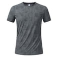 thumbnail image 4 of Kalauyu Men's Short Sleeve UPF 50+ T-Shirt Quick Dry Workout Athletic Running Swim Tops Tee Rash Guard Performance Shirts, 4 of 7