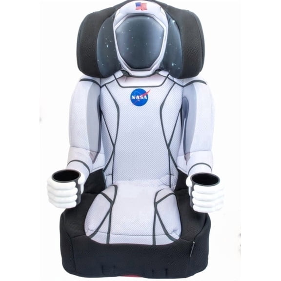 KidsEmbrace NASA Astronaut High Back Booster Car Seat (NO Harness - NO Latch) for Children Weighing 40-100 lbs.
