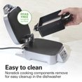thumbnail image 4 of Hamilton Beach Sandwich Stacker Customizable Hot Sandwich Maker, 24 Sq. In. Non-Stick PFAS-Free Cooking Surfaces, Built-In Timer, Compact, Dishwasher-, 4 of 8
