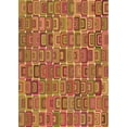 thumbnail image 1 of Ahgly Company Tapis Rectangulaire Lavable en Machine Intérieur Transitionnel Rouge Lave, 8 Pieds x 12 Pieds, 1 of 7