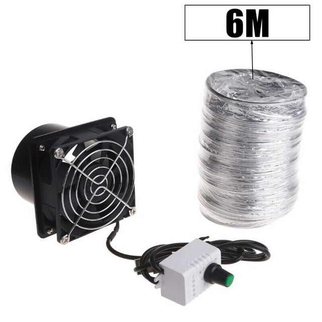 Ventilateur Absorbeur de Fumée Extracteur de Fumée Tuyau Conduit Ventilateur USB Vitesse Réglable Ventilateur plus Tuyau de 6m
