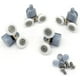 thumbnail image 2 of 8 Pack Double Shower Door Rollers 23mm Diameter Bathroom Replacement Parts, 2 of 4