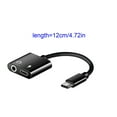 thumbnail image 3 of USB C to 3.5mm Headphone and Charger Adapter,2 in 1 USB C to Aux Audio Jack with PD Fast Charging Dongle Cable Cord, 3 of 7