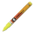 thumbnail image 2 of MOLOTOW 2mm Fine Tip Acrylic Pump Marker Neon Yellow Fluorescent, 2 of 2
