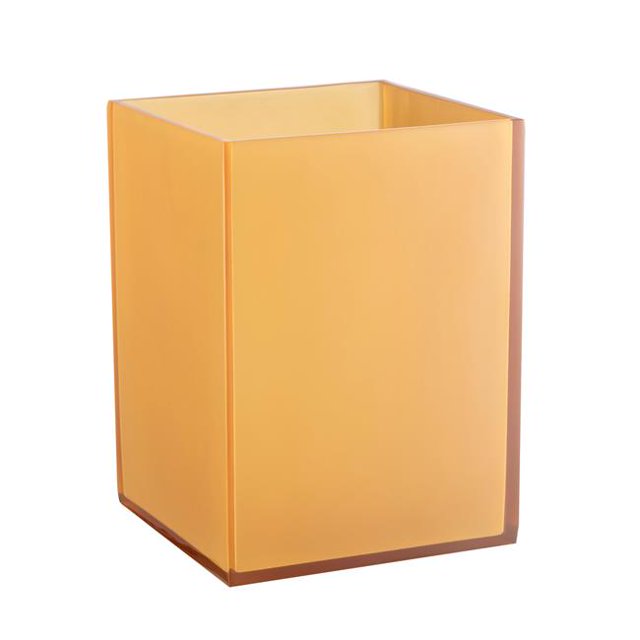 Kraftware 62108 Panier à Déchets Glacier Frost, Ambre