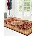 thumbnail image 3 of Rugs.com Chateau Collection Rug – 8' x 11' Cream Medium Rug Perfect For Entryways, Kitchens, Breakfast Nooks, Accent Pieces, 3 of 5