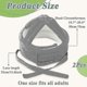 thumbnail image 2 of Anti-fall elderly head helmet thickened soft protective hat adjustable elderly anti-fall head protection hat breathable elderly helmet, 2 of 5