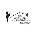 thumbnail image 1 of PVCS The Princess Is Sleeps Wall Decals Children's Room Home Decoration Art for Home Decor, 1 of 1