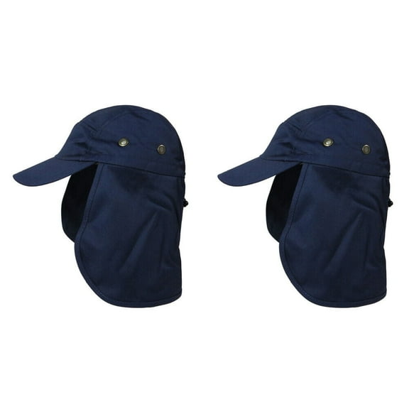 US 1 Pc UV Sun Protect Cap Safari Hike Camping Neck Cover Ear Flap Fishing Hat
