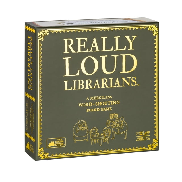 Juego de mesa Exploding Kittens Really Loud Librarians Age 8+