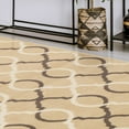 thumbnail image 6 of Cadena Contemporary Trellis Indoor Area Rug by Blue Nile Nills - 5' x 8', Beige, 6 of 6