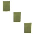 thumbnail image 2 of Guardurnaity Pañuelo para mujer Turbante Accesorios de moda Absorbente Color sólido Ropa Accesorio Cubierta para la cabeza Gorras Verde militar ejercito verde 3Conjunto, 2 of 6