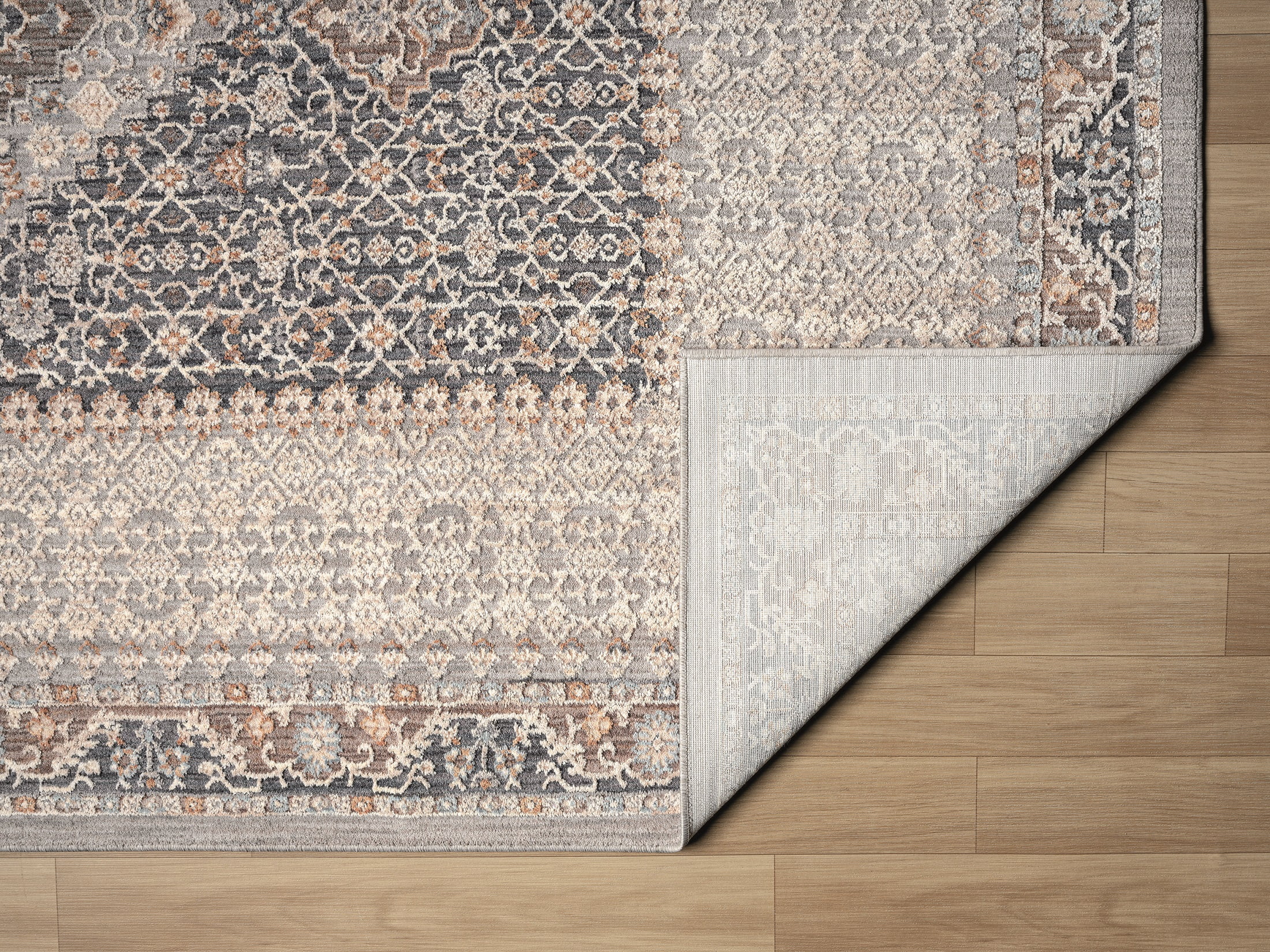 United Weavers Utopia Rosario Oriental Border Area Rug, Blue, 7'10" x 10'6"