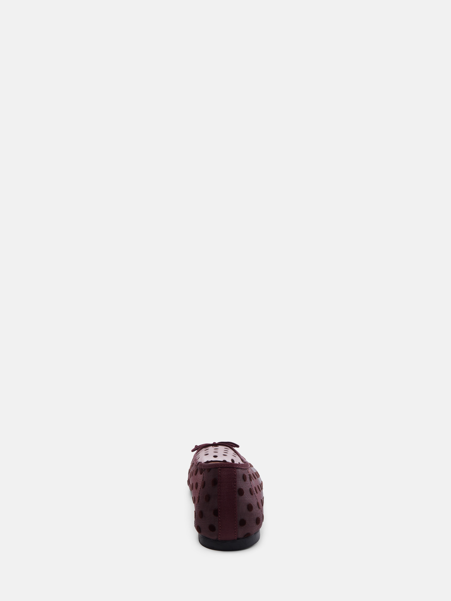 No Boundaries Women's Mesh Ballet Flats Polka Dot photo 3
