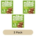 thumbnail image 2 of nakd. Fruit & Fibre Apple & Cinnamon Bars Multipack 3 x 44g, British Import (Pack of 3), 2 of 5
