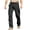 Dark Gray, variant on Awwp Mens Pants, Cargo Hiking Pants Plain Comfort Wearable Casual Daily Pants for Men Green L