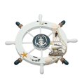 thumbnail image 3 of Decoración de volante de barco, modelo de pájaro marino de madera, 3 of 3