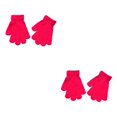 thumbnail image 1 of Minnieouse 1 par de guantes para niños Práctico accesorio de ropa para cubrir los dedos con color sólido para ropa de invierno Rosa roja Rosa roja 2piezas Minnieouse CBP201959, 1 of 6