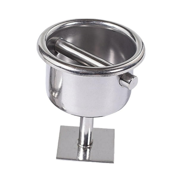 Base de copa integrada con cuerda para carril de piscina, 3,5x4,1 pulgadas
