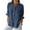 Navy, variant on Long Sleeve Linen Shirt - Classic Button-Down Blouse (Black/White/Navy, S-XXL) | Yubnlvae | Women Button down Shirts Cotton Linen Blouse Tops Long Sleeve Collar (Black | M)