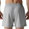 thumbnail image 3 of DPTALR George Men's Tear Away Athletic Shorts for Post Hip Knee Surgery Recovery with Pockets #Gray Big and Tall Men XXL, 3 of 3
