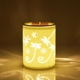 thumbnail image 5 of Lámpara De Aromaterapia De Pétalos De Cerámica Lámpara De Aroma Eléctrica Fusor De Cera Luz De Noche De Aroma Esencial Scienceny HA025331-04, 5 of 5