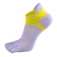 thumbnail image 1 of Calcetines deportivos de cinco dedos para mujer, de jacquard, multicolor, cómodos y transpirables, 1 of 6