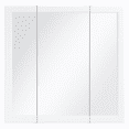thumbnail image 5 of Design House 30" Wood Wall Mount Tri-View Medicine Cabinet, White, 5 of 11