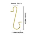 thumbnail image 2 of Ornament Hooks Metal Hooks for Ornaments, Metal Wire Ornaments Hooks Anchors for Xmas Tree, Xmas Balls, Party Decorations, 2 of 5