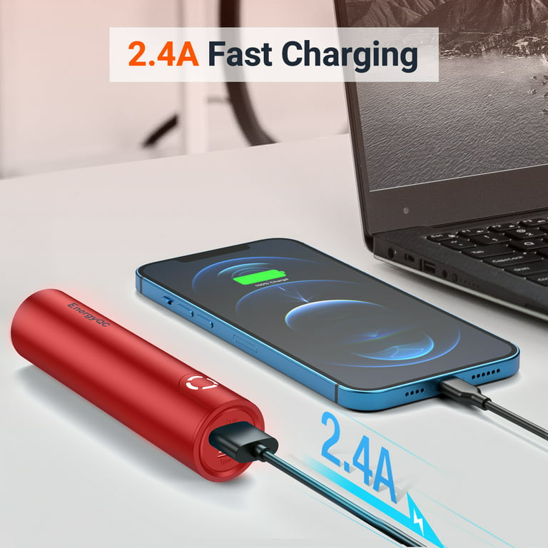 Portable Charger 5000mAh Power Bank Fast Charging External Battery for  iPhone Samsung Cellphone 