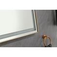 thumbnail image 4 of Sumdeal Mirror  Bathroom Mirror 84"X36" Rectangular Aluminum Framed Anti-Fog LED Lighted Wall Bathroom Vanity Mirror with lights,Gold, 4 of 6