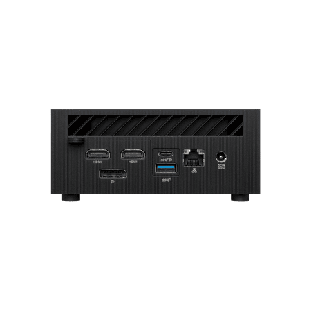 ASUS ExpertCenter PN64 Non-Logo Barebone Mini PC with 13th Gen Intel Core i7-13700H, Dual Channel DDR5 RAM, Dual Storage Design, Quad 4K-display support, Wi-Fi 6E & Bluetooth, USB-C, Hardware TPM, VES